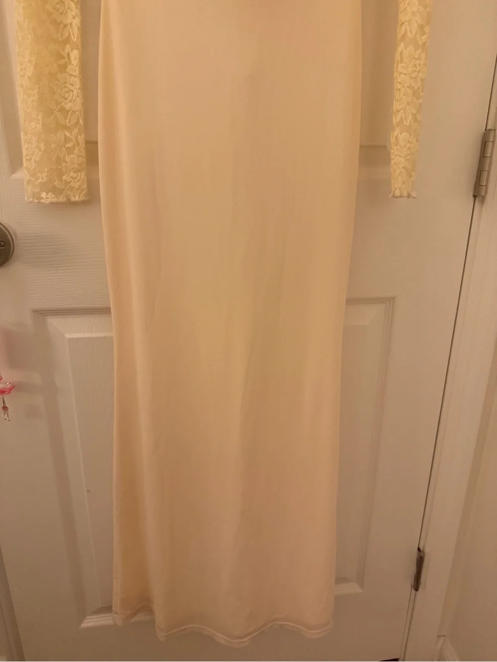 Beginning Boutique Orlanda Cream Maxi Dress - Picture 3 of 3